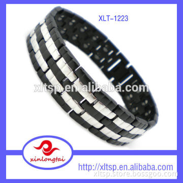 Korea hot sales germanium power healthy stainless steel bracelet